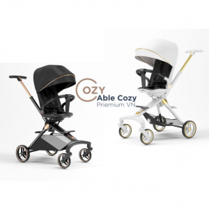 Xe đẩy Cozy Able Màu Trắng - Đen (chiếc)
