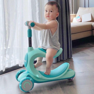 Xe trượt Scooter 3 bánh 808 Màu Xanh (CÁI)