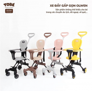 XE ĐẨY GẤP GỌN TOBE OLWEN - NHIỀU MÀU (CÁI)