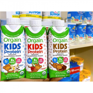 ORGAIN KIDS – SỮA NƯỚC DINH DƯỠNG HỮU CƠ VỊ SOCOLA MỸ 237ML (hộp)