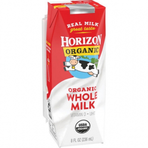 SỮA TƯƠI HORIZON ORGANIC WHOLE MILK MỸ CHO BÉ TỪ 1 TUỔI HỘP 236 ML (HỘP)