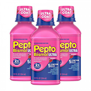 THUỐC PEPTO BISMOL ULTRA 2X STRENGTH 354ML ĐIỀU TRỊ TIÊU CHẢY, BUỒN NÔN, Ợ NÓNG, KHÓ TIÊU, ĐAU BỤNG,