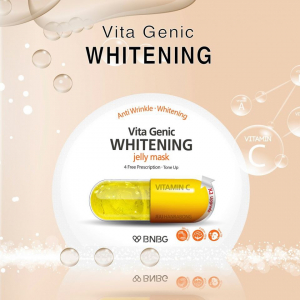 MẶT NẠ GIẤY DƯỠNG DA TRẮNG SÁNG VÀ LÀM ĐỀU MÀU DA BANOBAGI VITA GENIC WHITENING JELLY MASK MÀU V