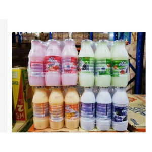 Sữa Chua Uống Deedo Thái Lan 150ml Vị Dâu, Cam, Nho (LỐC /6 CHAI)