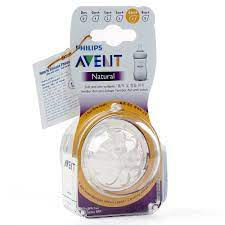 NÚM TY SILICON PHILIP AVENT DÀNH CHO TRẺ TỪ 6 THÁNG TUỔI THỨC ĂN ĐẶC (sét)
