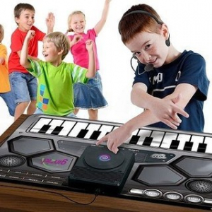 Thảm chơi phát nhạc 2 in 1 Piano & DJ dạng thảm nhiều chế độ cho bé