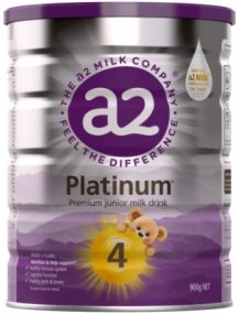 Sữa A2 Platinum số 4 của Úc hộp 900g cho bé từ 3 tuổi trở lên