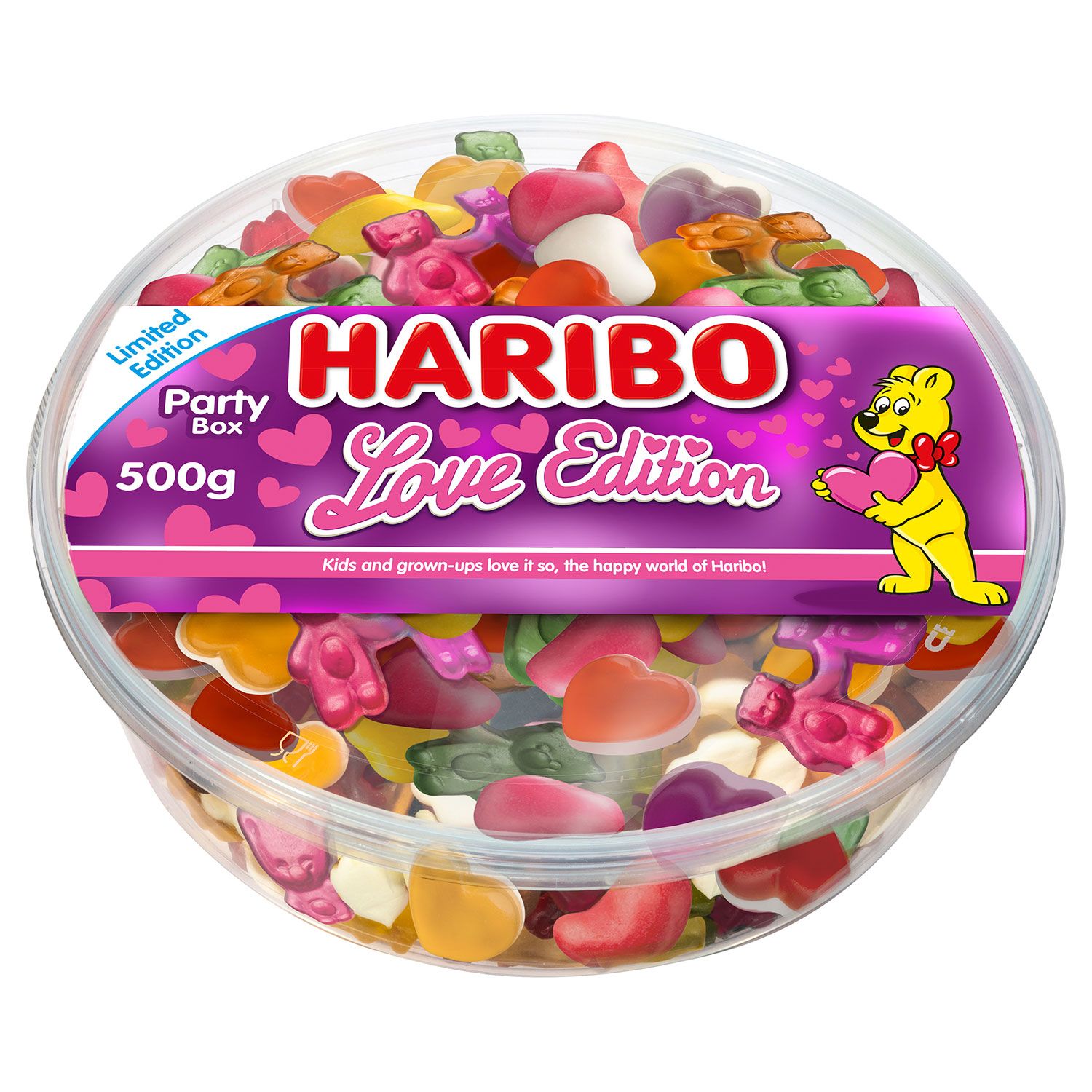 Kẹo dẻo Haribo Love Edition 500g (Hộp)