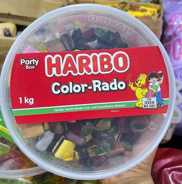 Kẹo dẻo Haribo color - rado (Hộp)