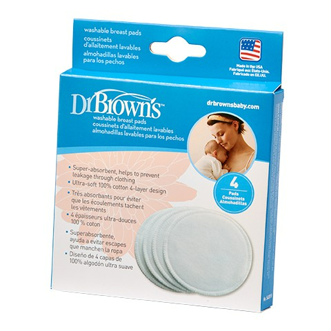 Miếng lót thấm sữa dùng nhiều lần Dr Browns 4 miếng (hộp)
