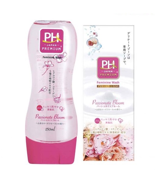 Dung dịch vệ sinh phụ nữ PH Japan Premium Feminine Wash Passionate Bloom 150ml