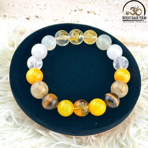 Vòng Tay Phong Thuỷ Dành Cho Mạng Kim Và Thổ