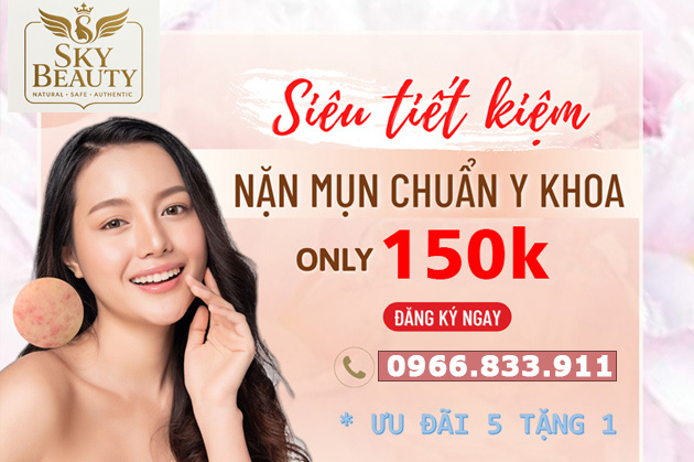 Nặn mụn Chuẩn Y Khoa