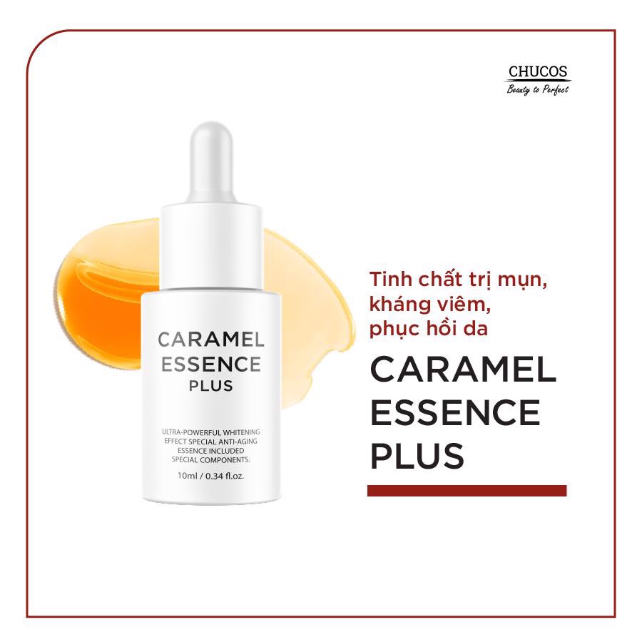 Tinh chất Trị mụn, kháng viêm, se khít lỗ chân lông Caramel Essence Plus 10ml