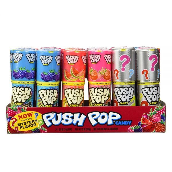 PUSHPOP KẸO SON MÔI VỊ HOA QUẢ 14G (cái)