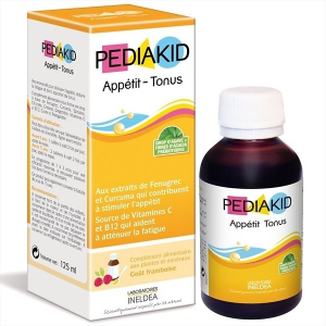 PEDIAKID APPÉTIT TONUS GIÚP ĂN NGON MIỆNG CHO BÉ TỪ 6M+ CHAI 125ML NÔI ĐỊA PHÁP (Chai)