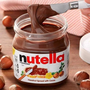 SỐT BƠ SOCOLA HẠT DẺ PHẾT BÁNH MỲ NUTELLA MỸ 450G (Hũ)