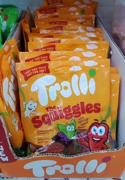 TROLLI – KẸO DẺO THE SQUIGGLES CON ONG ĐỨC 100GR (gói)