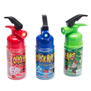 ĐCB CAN KẸO XỊT CHUA CỨU HỎA KIDSMANIA QUICK BLAST 58GR (CÁI)