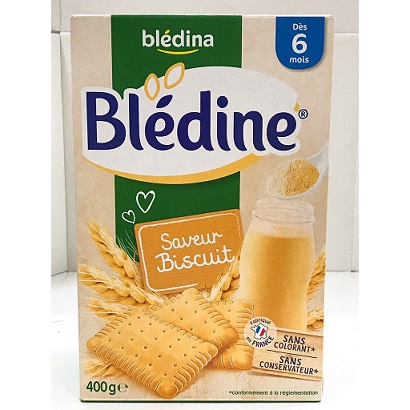 BỘT LẮC SỮA BLEDINA VỊ BÍCH QUI SAVEUR BISCUIT CHO BÉ TỪ 6M+ (Hộp)