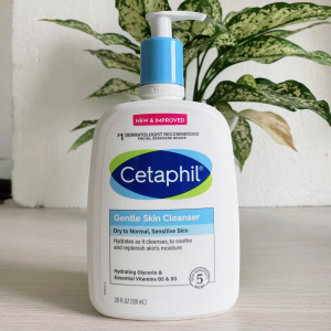 SỮA RỬA MẶT CETAPHIL GENTLE SKIN DRY TO NORMAL, SENSITIVE SKIN HYDRATING 591ML (CHAI)