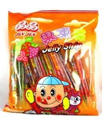 Thạch trái cây Jelly Strip đài loan 470g (GÓI)