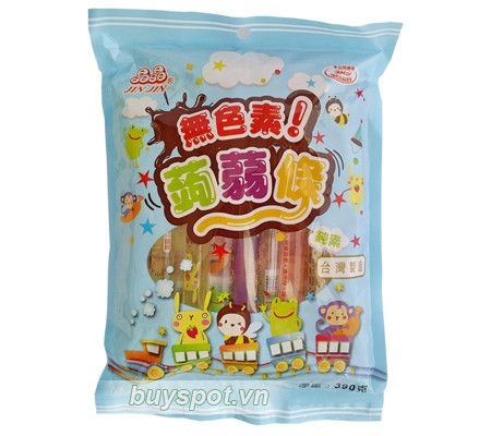 Thạch trái cây Jelly Strip đài loan (GÓI)