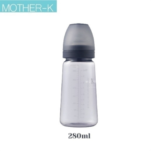 BÌNH SỮA MOTHER K CHẤT LIỆU PPSU HÀN QUỐC 280ML ĐEN -NUDE (CÁI)