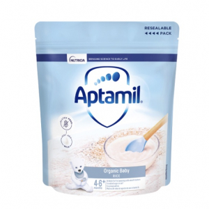 BỘT ĂN DẶM APTAMIL ANH ORGANIC GẠO SỮA 125G 4-6M+ (gói)