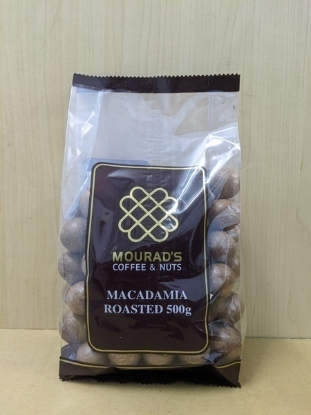 HẠT MACCA VỎ NỨT TỰ NHIÊN MOURAD S COFFEE & NUTS MACADAMIA IN SHELL 500G (Bịch)