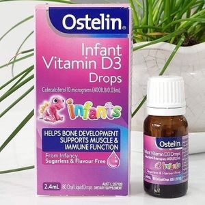 Vitamin D Ostelin Infant Drops 2.4mL (dạng giọt) (0-12Y) (hộp)