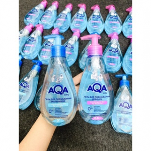 DUNG DỊCH VỆ SINH KHÁNG KHUẨN, CHỐNG VIÊM CHO BÉ AQA BABY 0-8Y 250ML (CHAI)
