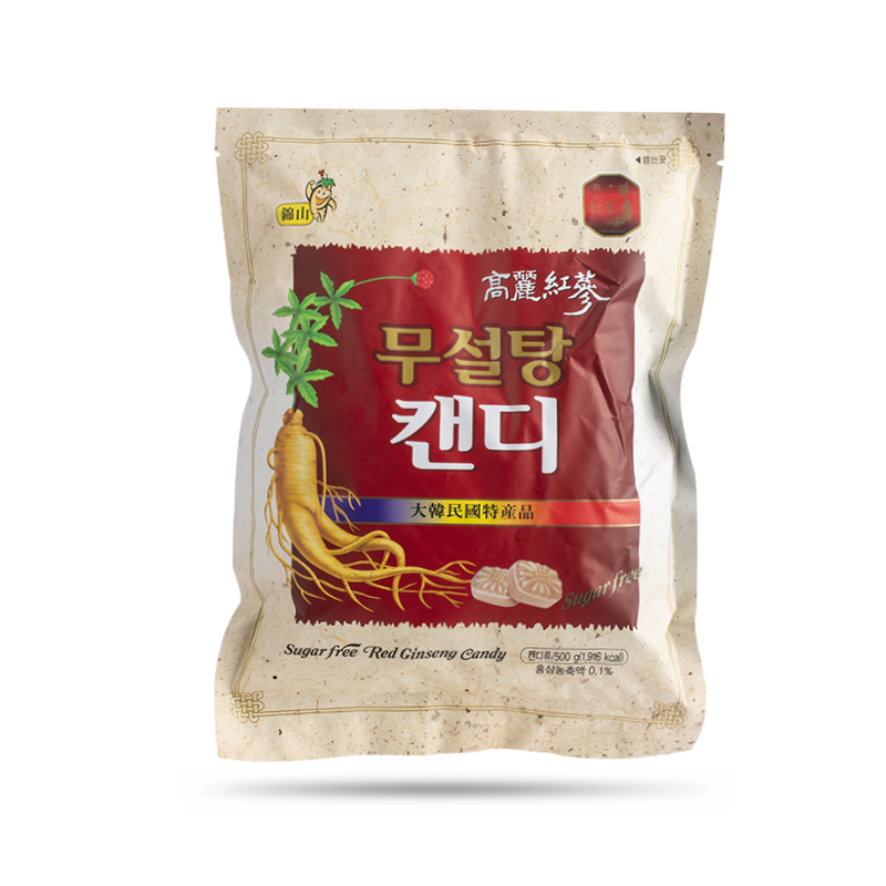 Kẹo Hồng Sâm Không Đường 500gr