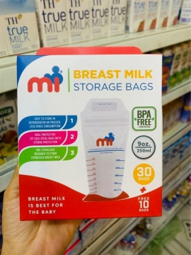 TÚI TRỮ SỮA MI BREAST MILK HỘP 30 BỌC (HỘP)