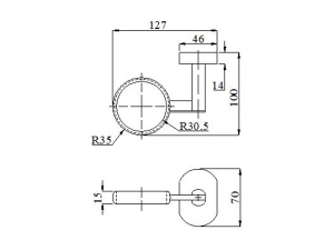 KỆ ĐỰNG XÀ BÔNG BAOINOX M8-806