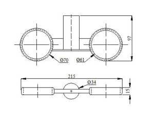 KỆ VÒNG ĐỂ LY BAOINOX M6-605